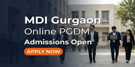 MDI Gurgaon Online PGDM Admissions 2026 Open for October Session
